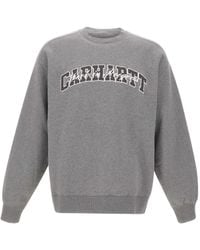 Carhartt - Sweatshirt mit Logo-Stickerei - Lyst