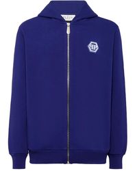 Philipp Plein - Zip-Up Hoodie - Lyst