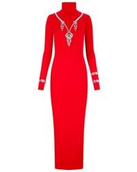 Des Phemmes - Rückenfreies Maxikleid mit Verzierung - Lyst