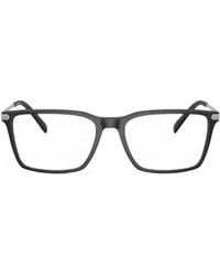 ARMANI EXCHANGE - Matte-Finish Rectangle-Frame Glasses - Lyst