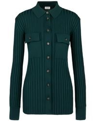 Tod's - Ribbed Button Cardigan - Lyst