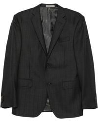 Corneliani - Pinstripe Wool Suit - Lyst