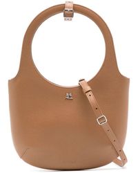 Courreges - Holy Leather Tote Bag - Lyst