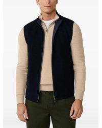 Hackett - Omkeerbaar Gebreid Gilet - Lyst