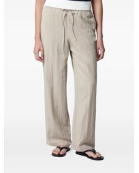 DUNST - Drawstring-Waist Straight-Leg Trousers - Lyst
