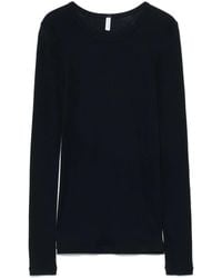 Samsøe & Samsøe - T-Shirt Met Lange Mouwen - Lyst