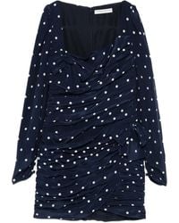 Alessandra Rich - Abito Corto A Pois - Lyst