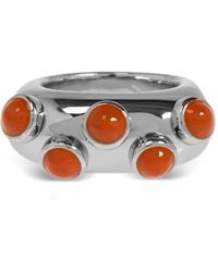 Marni - Cabochon-Embellished Brass Ring - Lyst