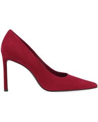 POTAMY - 100Mm Suede Heeled Pumps - Lyst