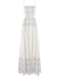 Raquel Diniz - New Bali Kleid mit Logo - Lyst