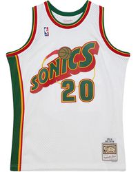 Mitchell & Ness - Nba "supersonics 1995 Gary Payton" ジャージ - Lyst