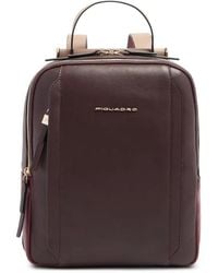 Piquadro - Sac À Dos Rfid Ipad 11 En Cuir - Lyst