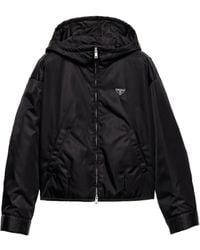 Prada - Re-Nylon Blouson Jacket - Lyst