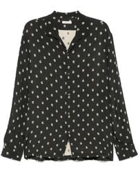 CALMLENCE - Classic Open-collar Shirt - Lyst