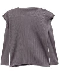 Pleats Please Issey Miyake - Monthly Colors September Blouse - Lyst