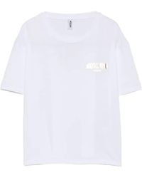 Moschino - Logo-Print T-Shirt - Lyst