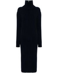 Gucci - Ribbed-Knit Maxi Dress - Lyst