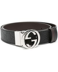 Gucci - Signature 4Cm Belt With Gg Buckle - Lyst