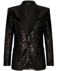 Dolce & Gabbana - Sequin-embellished Suit - Lyst