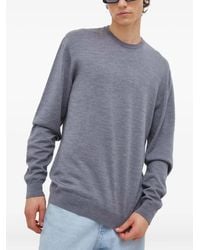 Les Deux - Crew-Neck Embroidered Sweater - Lyst