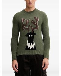 EA7 - Graphic-Print Sweater - Lyst
