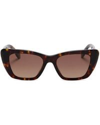 Tory Burch - Occhiali Da Sole Cat-Eye Con Effetto Tartarugato - Lyst