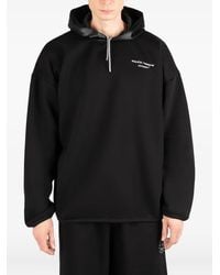 Societe Anonyme - Pull Zippé En Maille Nervurée Et Capuche - Lyst