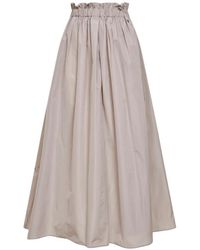 Herno - Pleated Maxi Skirt - Lyst