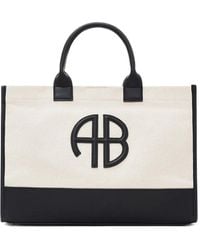 Anine Bing - Medium Lara Shopper Met Logo-Applicatie - Lyst