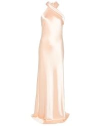Galvan London - Pandora Satin Gown - Lyst