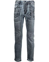 Purple Brand - X-Ray Low-Rise Skinny Jeans - Lyst