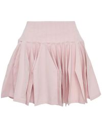 BONBOM - Bottle Leaf Mini Skirt - Lyst