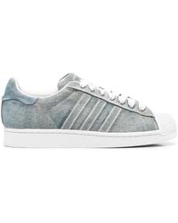 adidas - Superstar 82 Gestreepte Sneakers - Lyst