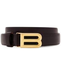 Balenciaga - Bolero B Leather Belt - Lyst