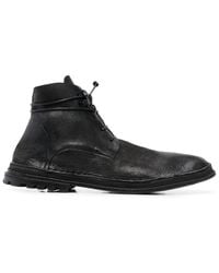 Marsèll - Lace-up Leather Boots - Lyst