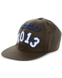 Off-White c/o Virgil Abloh - Embroidered Cotton Twill Baseball Cap - Lyst