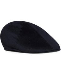 Tagliatore - Segmented Cashmere Flat Cap - Lyst