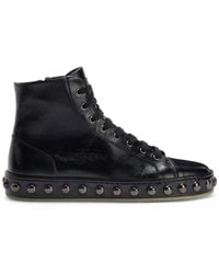 Giuseppe Zanotti - Gz-City Leather High-Top Sneakers - Lyst