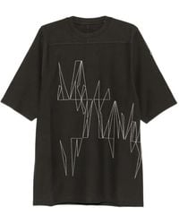 Moncler - Jumbo Knit Graphic T-Shirt - Lyst