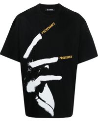 Raf Simons - Oversized Nails Print Cotton T-shirt - Lyst