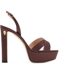 Jennifer Chamandi - Leonardo Platform Sandals - Lyst
