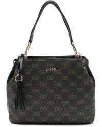 Liu Jo - Monogram Tassel Tote Bag - Lyst