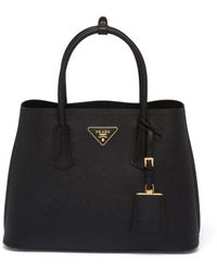 Prada - ガレリア サフィアーノ ハンドバッグ - Lyst