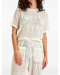 Banana Moon - Paiges Beachsoul Open-Knit T-Shirt - Lyst