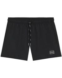 HUGO - Dodo Drawstring Swim Shorts - Lyst