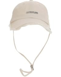 Jacquemus - Gorra The Artichaut con bordes deshilachados - Lyst