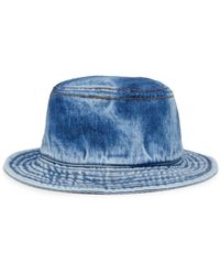 DIESEL - C-lib-fisher Denim Bucket Hat Size - Lyst