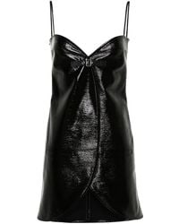 Courreges - Ellipse Gekreukte Mini-Jurk - Lyst