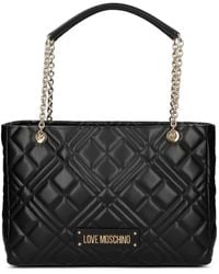 Love Moschino - Gesteppte Schultertasche - Lyst