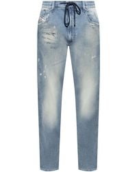 DIESEL - D-Krooley Tapered-Leg Jeans - Lyst